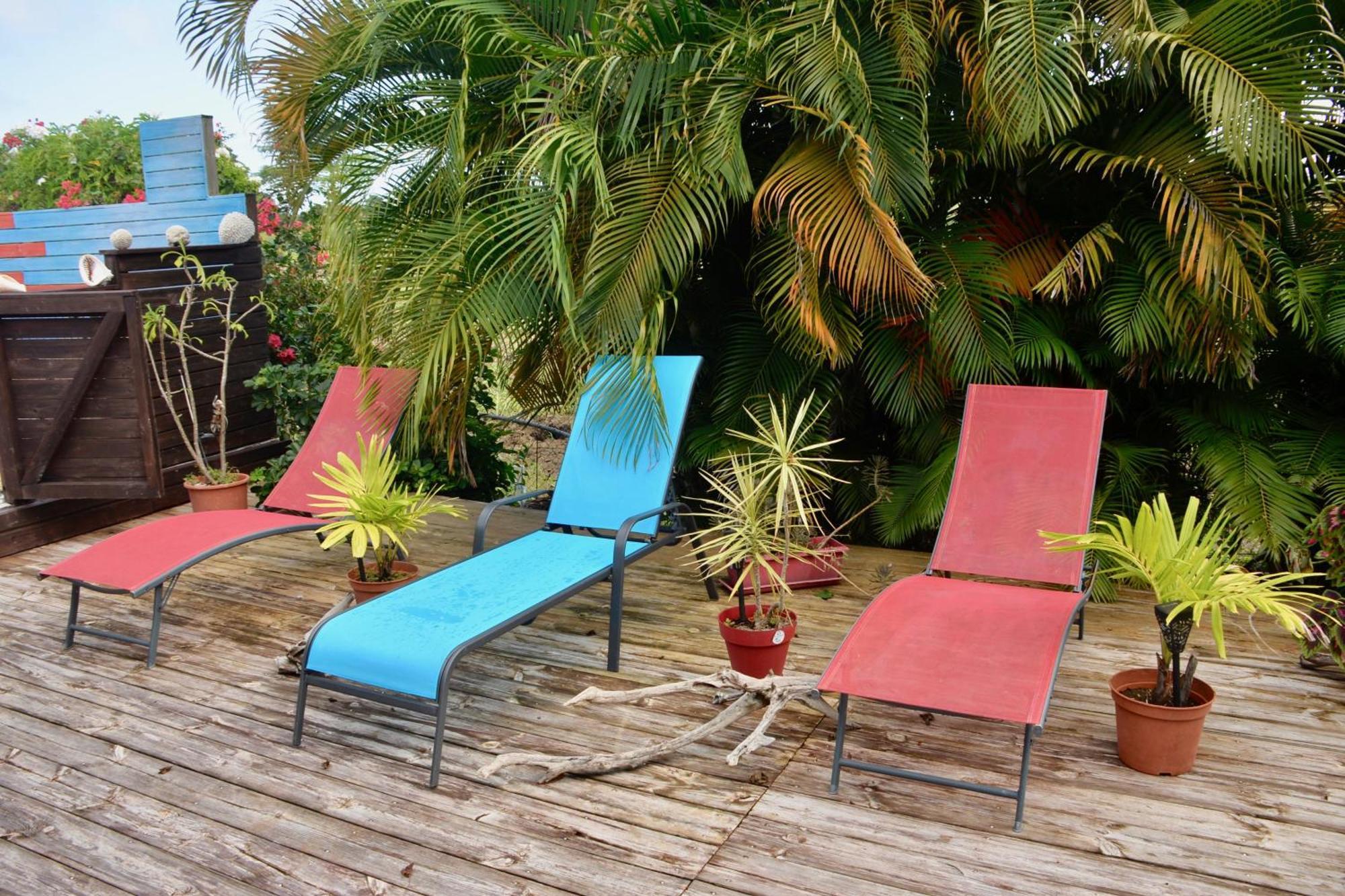 Bungalow La Perle - Jacuzzi - Piscine Saint-Francois  Exterior foto
